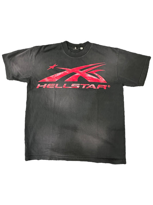 Hellstar Sport Logo Gel T-Shirt Black New
