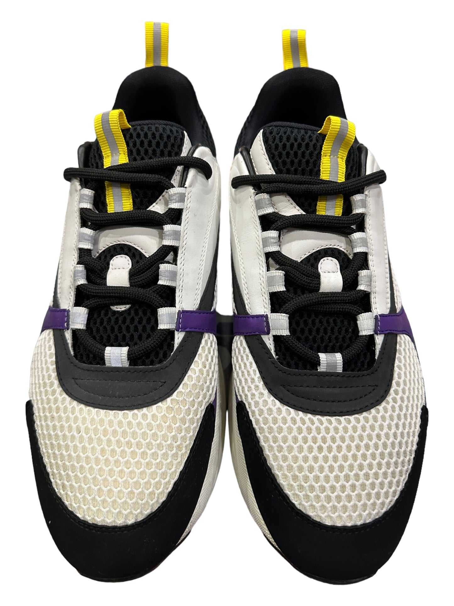 Dior B22 Trainer White Purple Yellow Size 44 Pre-owned