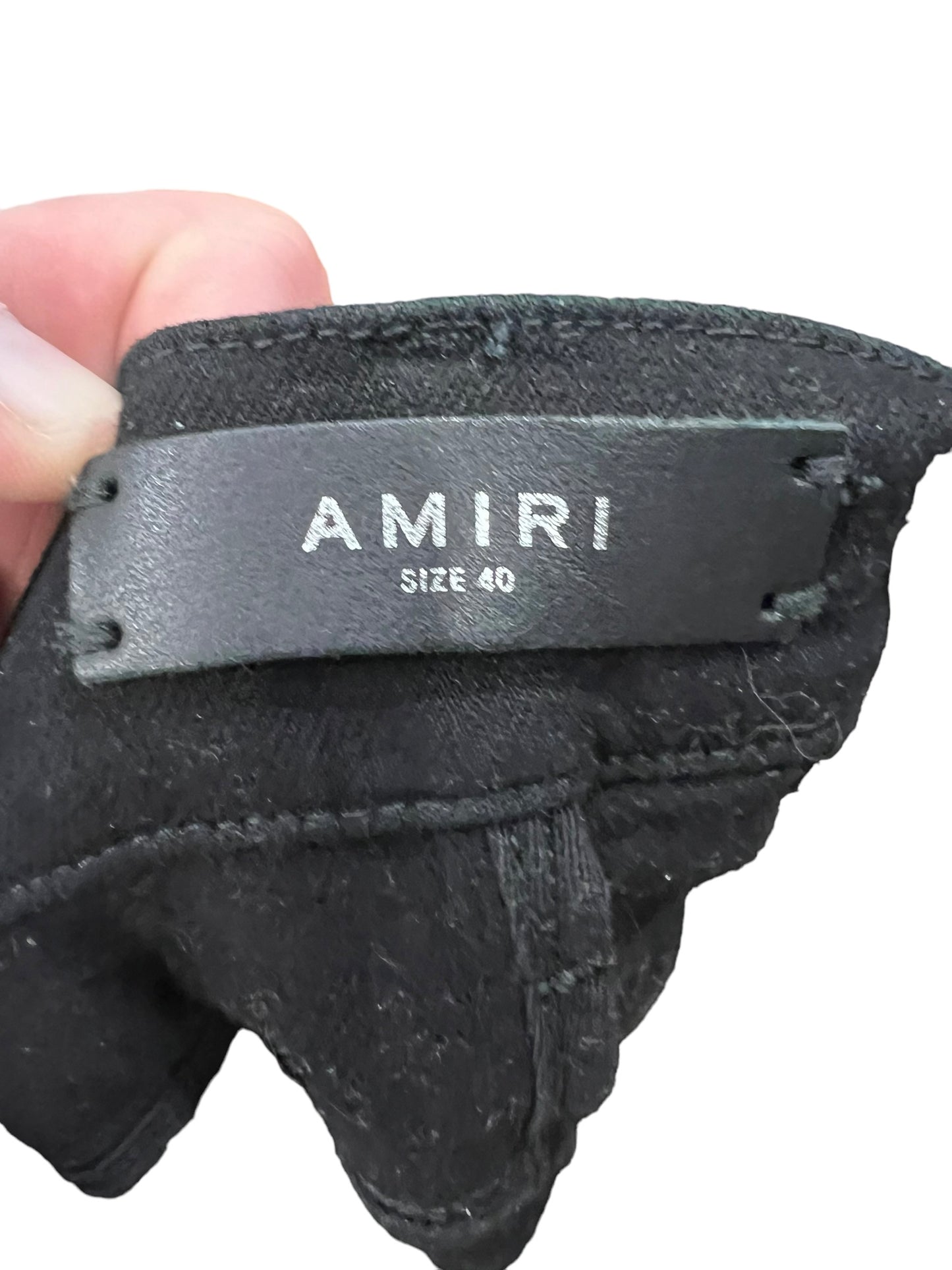 Amiri Black bandana MX1 Size 40