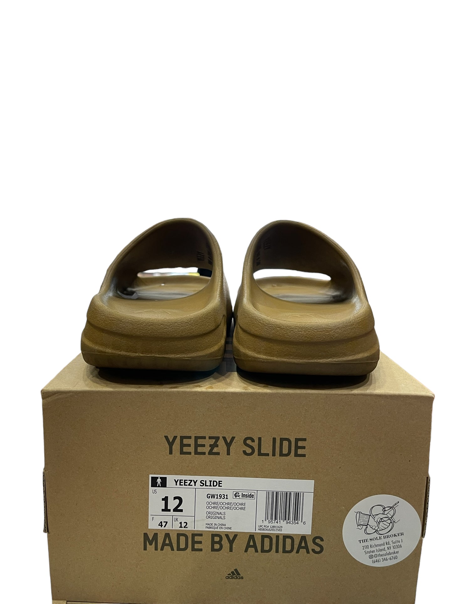 Yeezy Slide Ochre Size 12 Pre-owned