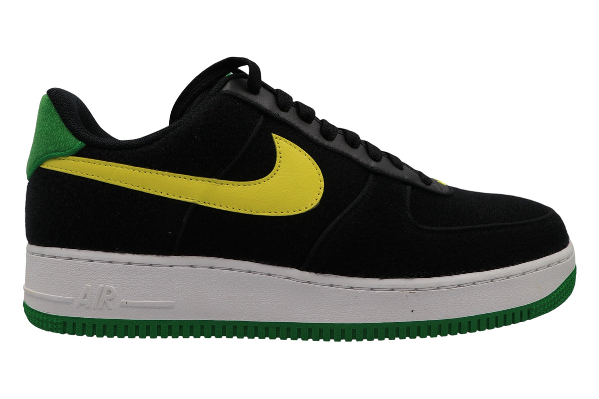 Nike Air Force 1 Low Nike ID “Oregon Ducks” Velcro Patch Size 10.5 New w/ Defects | The Sole Broker NYC