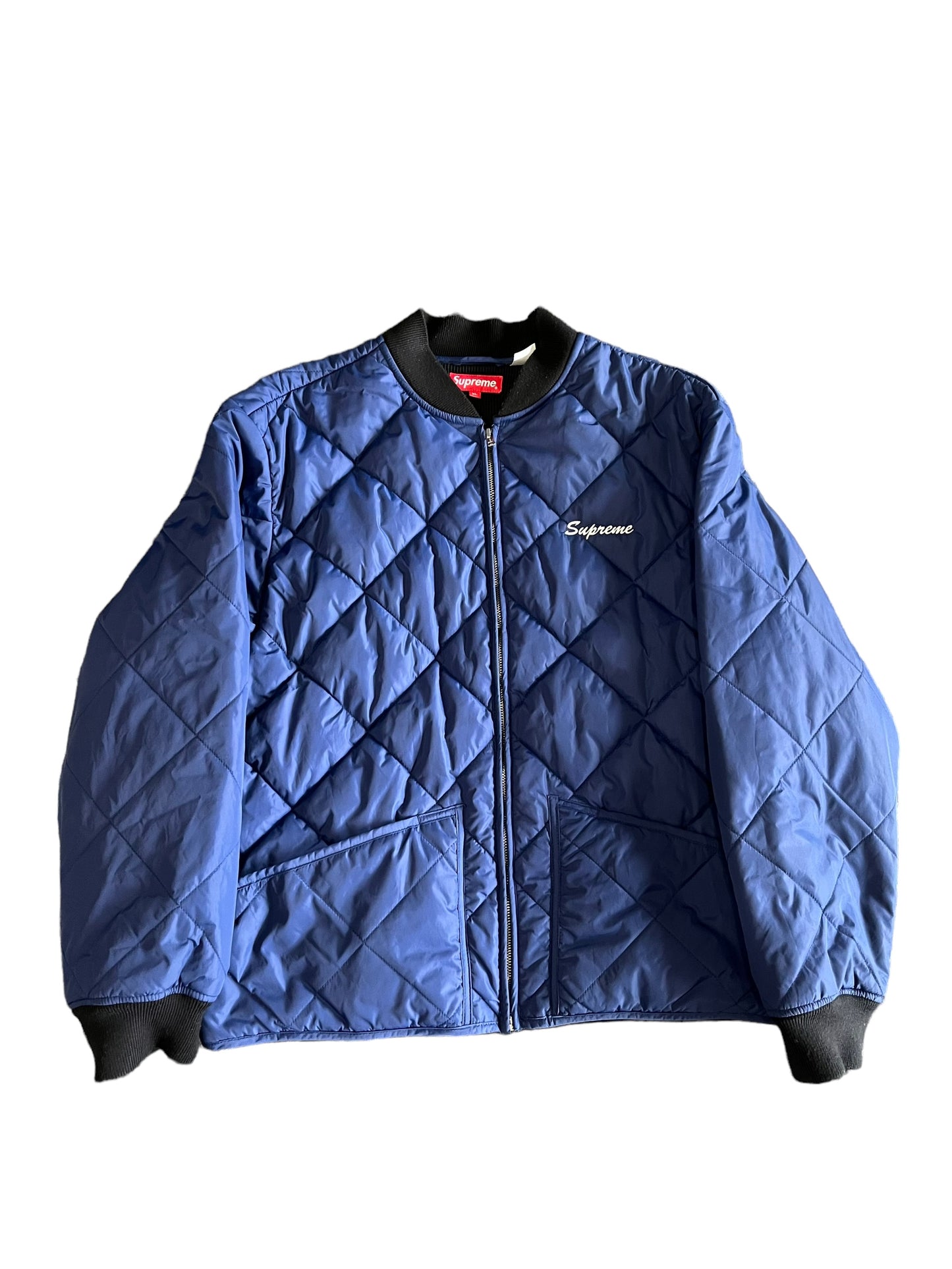 Supreme Quit Your Job Quilted Work Jacket Size XL
