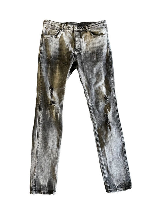 Ksubi Dark Grey Jeans Size 34 Pre-owned