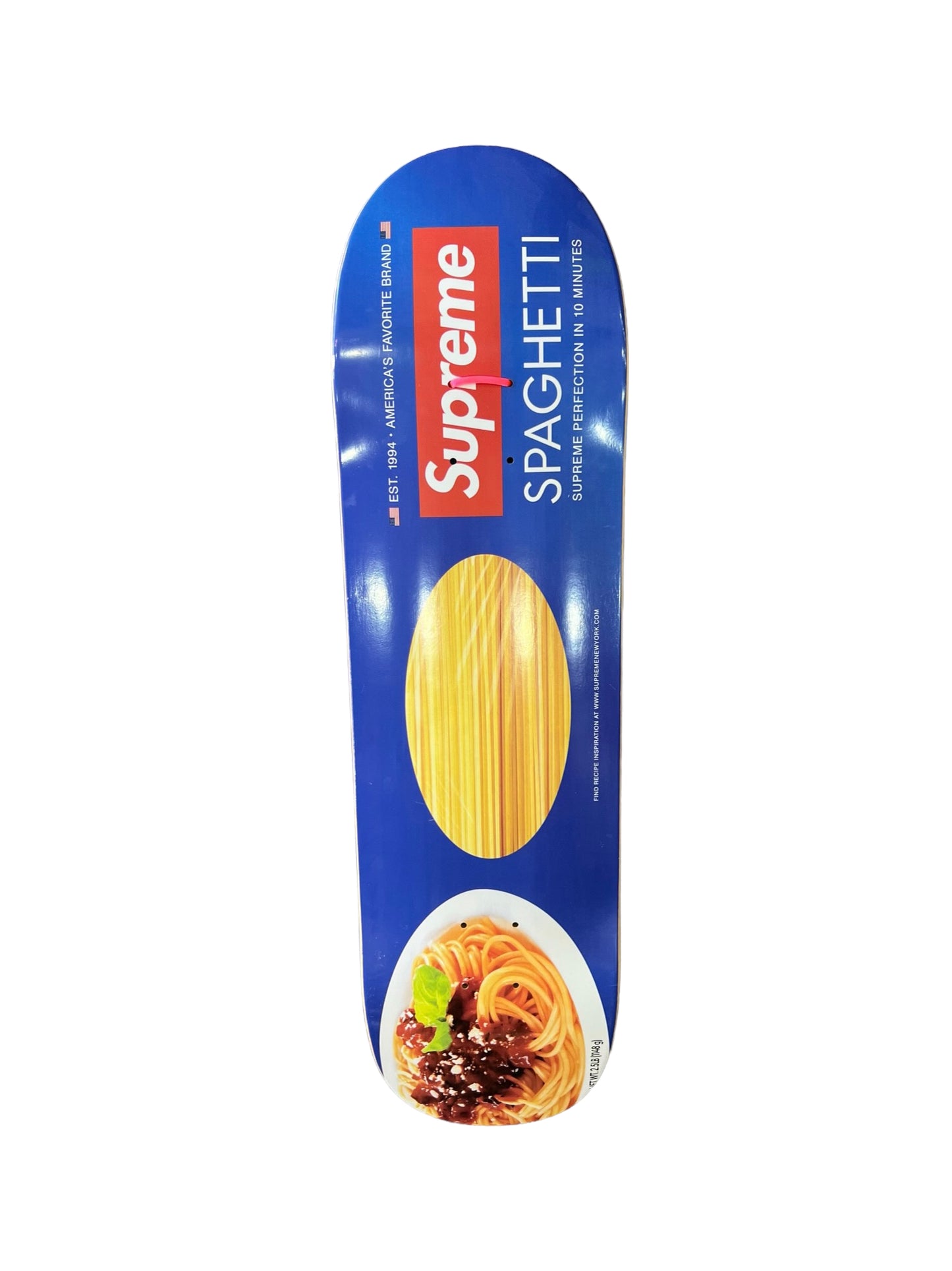 Supreme Spaghetti Deck Blue New